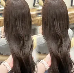 【👼柔らかい透明感カラー🪽】カット＋ワンカラー＋艶さらトリートメント✨