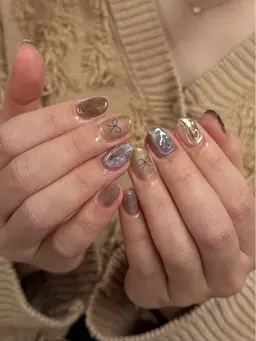 【オフあり】60minサンプルあり/持ち込み(事前にお写真ください)/サンプル/シンプル/ニュアンス