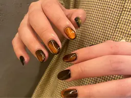 オフあり🌧選べるフラッシュ・マグネットネイル🌧