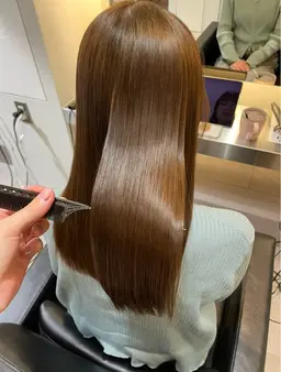 透明感ワンカラー🥣🫧➕ツヤ感トリートメント