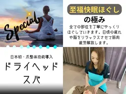 ドライヘッドスパ  【至福快眠ほぐしの極みコース】30分「カウンセリング時間含む」