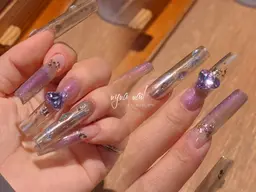 〈長さ追加〉チップロングL(エッジ約3cm)¥2200⚠️単独予約不可