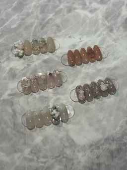 オフケア込みパーツ込み💅✨定額ネイル　デザイン