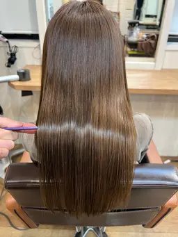 【カット＆トリートメント】❤人気メニュー❤カット＆シャンプー＆美髪へ髪質改善していく髪質改善リンゴ幹トリートメント❤️