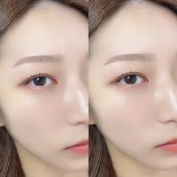 【トレーニングモデル限定🤎】美眉アイブロウWAX/眉メイク/毛量調整有（間引き)