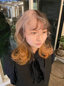 🎀セクションデザインカラー(ブリーチ込み)