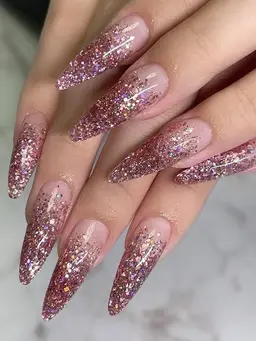 チップスカルプ💅グラデーションorラメグラデーション