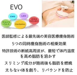 evo（痩身マシーン) 部位は選べます💖全員対象