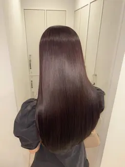 酸熱トリートメント💐髪質改善でサラサラに✨