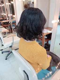 カット➕️パーマ