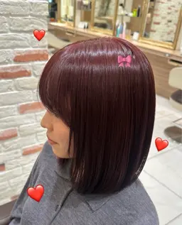 ブリーチなしワンカラー🎀