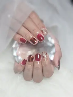 長さだし無し ニュアンスネイル ハンド (オフあり)