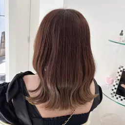 ［ まずはお試しプライス🎫.⋆⟡］カット＋カラー+4 step Aujua トリートメント🥣