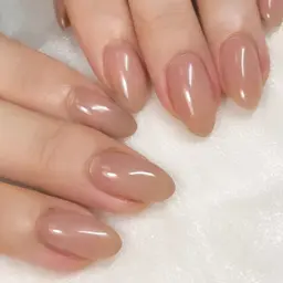 【固定デザイン】ちゅるん透明感💅🏻シアーベージュ・ワンカラー