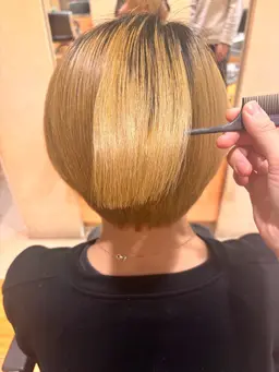 メンズカット＋艶カラー＋Oggi Otto TR or ヘッドスパ