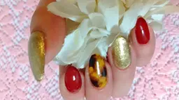 3色まで無料✨【ハンドワンカラー(オフ有り)+ドライケア】シンプルコース💅