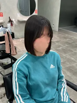 【まとまるボブ限定✨】肩上カット＋1stepTR🫧¥1000