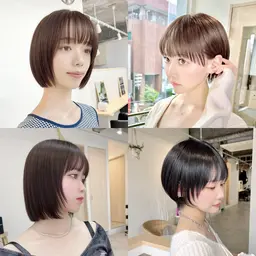 【カット+カラー】ショートorボブ限定