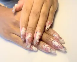 ハンドネイル 10本長さ出し(チップ)   10本art