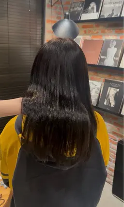 ブリーチなしワンカラー