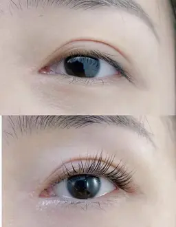 🉐パリジェンヌラッシュリフト　上のみ　ビタミンアイパック、コーティング付き