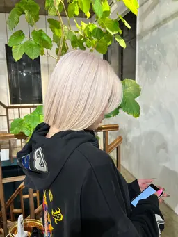 ブリーチ+カラー