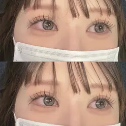 🩶LED🩶フラットラッシュ100本/¥7300→4580(初回オフ無料)