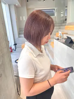 【定番】カット＋透明感カラー＋マスクTr＋超音波補修Tr