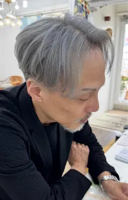 『メンズハイトーン』ダブルカラー＋カット