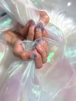 YUNA指名限定ハンドワンカラーorラメグラデーション【オフなし】