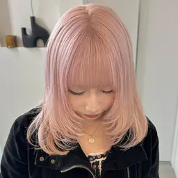 【2名様限定✨】ブリーチリタッチ＋カラー＋トリートメント✨👩🏼💞¥10000