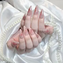 【Jr】オフなし⭐️チップ長さ出し10本＋定額韓国ワンホンシンプルコース