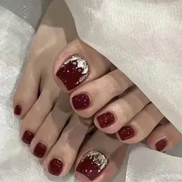 NEW OPEN特別価格◇フットワンカラー＋親指アート2本