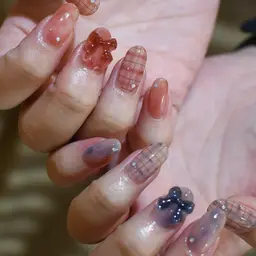 人気No.1🎀【定額デザイン】🎀《HAND》 フィルイン施術〔オフ無120分/オフ有150分･初回他店オフ無料〕