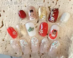 1番人気＾＾定額ネイル⭐︎選べるデザインデザイン　お得に可愛いネイルがサンプルの中から出来ます！お色の変更可能