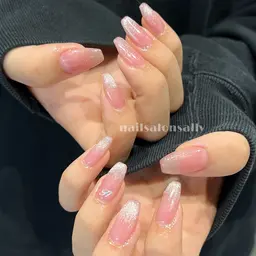 【オフなし】マグネット/ミラー/フラッシュネイルコース ☆パラジェル変更可能