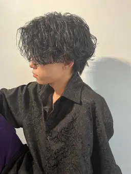 《時短で楽に‼️》カット➕パーマ(メンズorレディース)