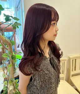 🉐【クリスマスSpecial 週間🎅🏻✨】艶髪カラー+シャンプーブロー🩵