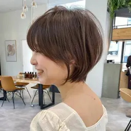 【🫧透明感抜群🫧】カット+透明感カラー【✨ショート限定✨】