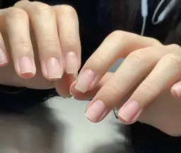 ハンド自爪ソフトジェルオフのみ（ファイリング・ ドライケア）