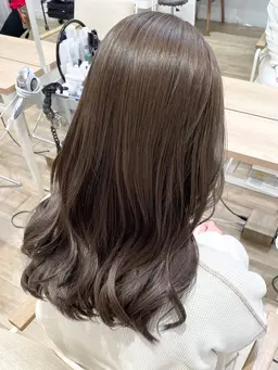 【カラー＋5Stepトリートメント】ブリーチなし　艶髪✨しっとりまとまるトリートメントです！お持ち帰り付き