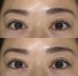 束感まつげパーマ+ 耳つぼジュエリー💓‪✨️