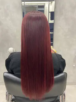 🫧ケア剤配合🫧カラー+超音波トリートメント