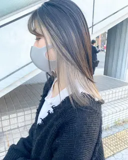 🧡インナーカラー＋カット＋補修トリートメント