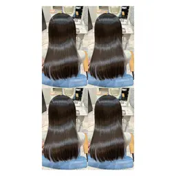 ケアカラー➕Aujua4stepTR   髪質改善/艶髪/暖色系/ダメージケア/心斎橋