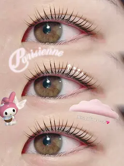まつ毛を長く魅せる🩰パリジェンヌラッシュリフト🪞+美容液ケア♡【まつげパーマ】【束感】