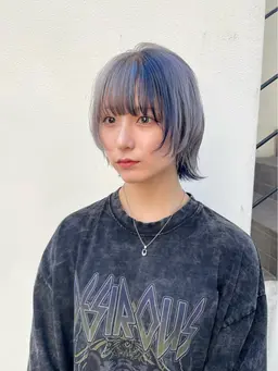 人気No.2🌻ご来店1年間有効🌻ブリーチ込【似合わせカット+ダブルカラー+トリートメント】ホワイトベージュ/韓国ヘア