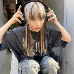 【ミニモ学割🧑‍🎓】デザインカラー(ケアブリーチ込)＋メンテナンスカット/インナーカラー/ルーツカラー