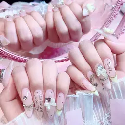 💗長さだし10本+お好きなアート10本のせ放題💗オフあり注意事項必ずご確認ください