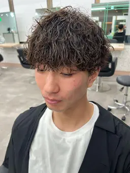 通常カットパーマ